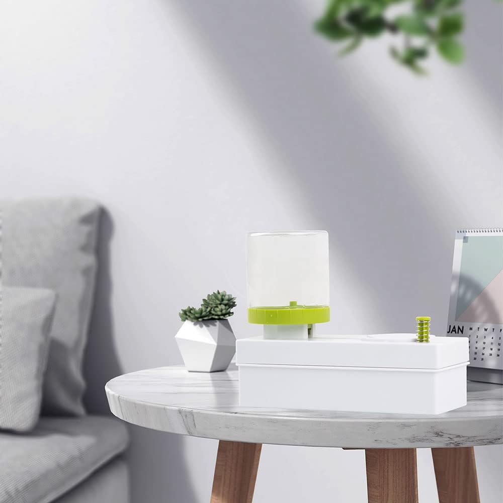 Paint Brush Rinser 2023 Paint Brush Cleaner Scrubber Tool Running Water Cycle Paintbrush Washing Recycle Waste Water Machine Art Supplies Green