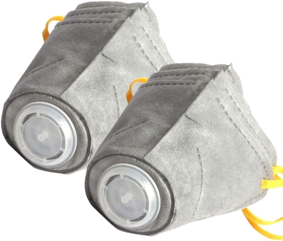 2 Pack Dog Air Filter Mask Respirator Pollution Dog Gas Mask Smoke Respirator Mask Filter for Dog