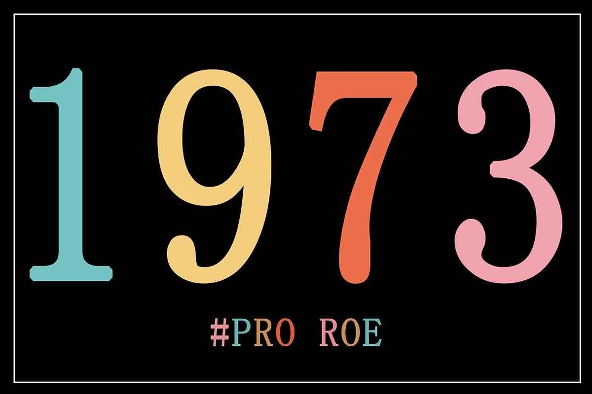 10 Pack 1973 Pro Roe Stickers Pro Choice Women's Rights Stickers Laptop Bumper Decal Window Waterproof Car Stickers